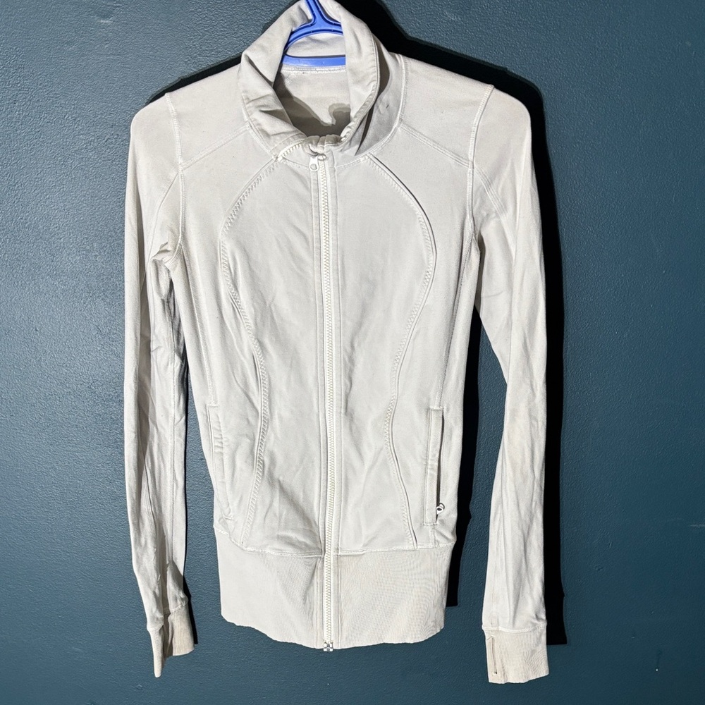 Lululemon Define Cropped Jacket *Nulu Bone